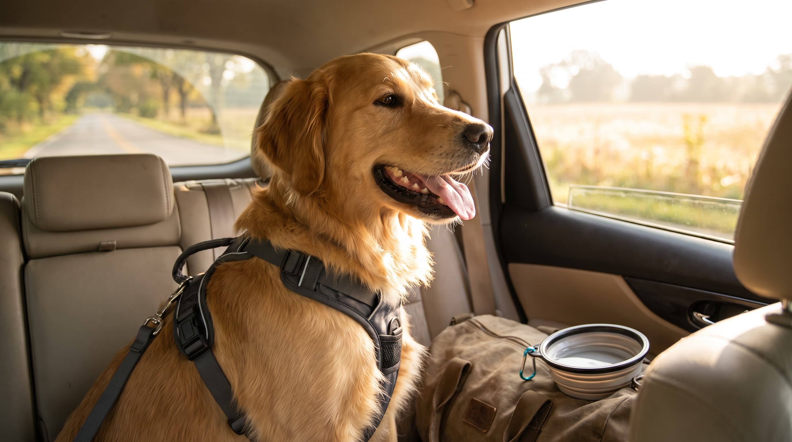 AAA: 1 in 3 Dogs Will Ride Unrestrained This Labor Day — and the Back Seat Could Save Its Life