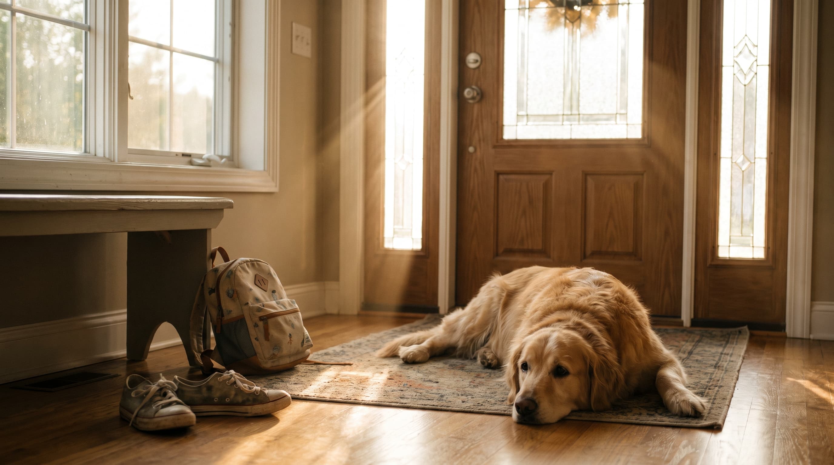 Back-to-School Season Is Triggering Dog Separation Anxiety — and the First 15 Minutes Matter Most