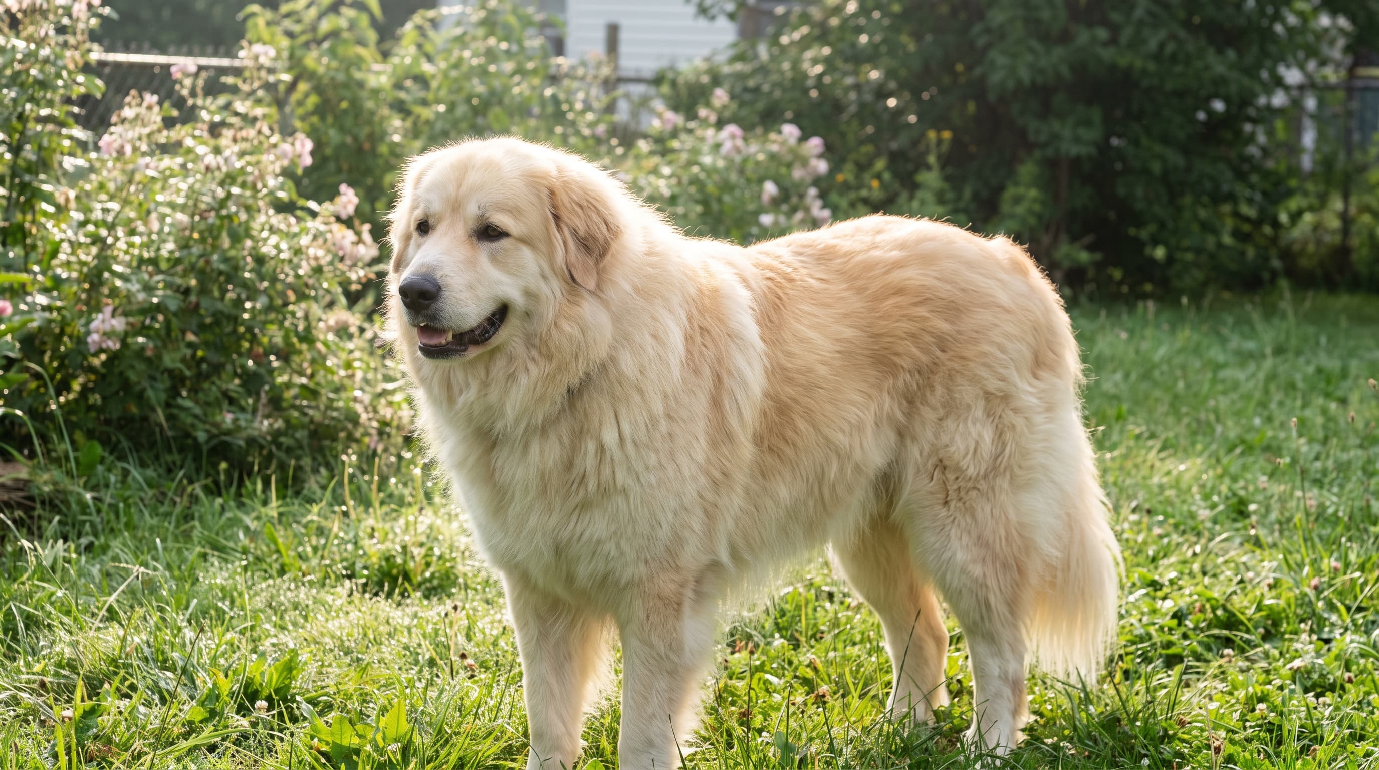 Golden Pyrenees: The Complete Golden Retriever Great Pyrenees Mix Guide