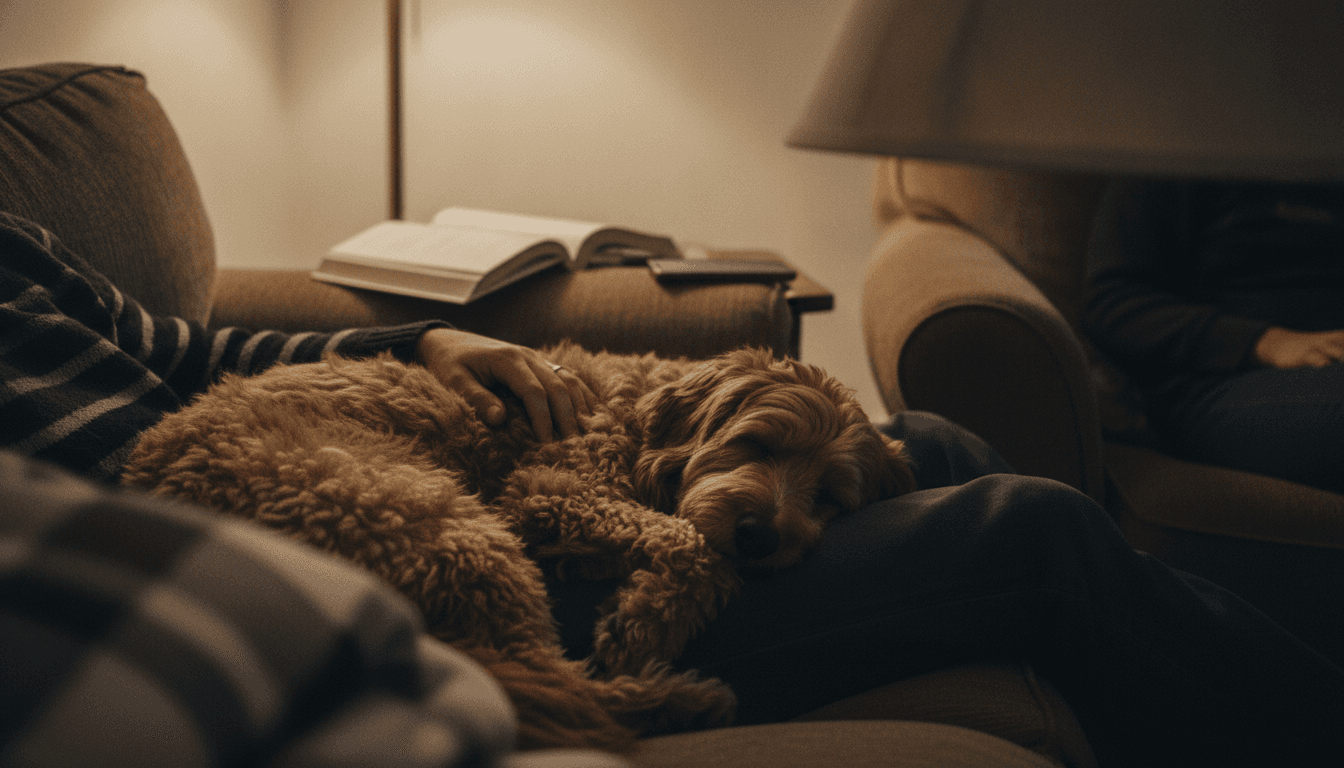 Why Does My Dog Sleep on Me and Not My Husband? The Real Reasons