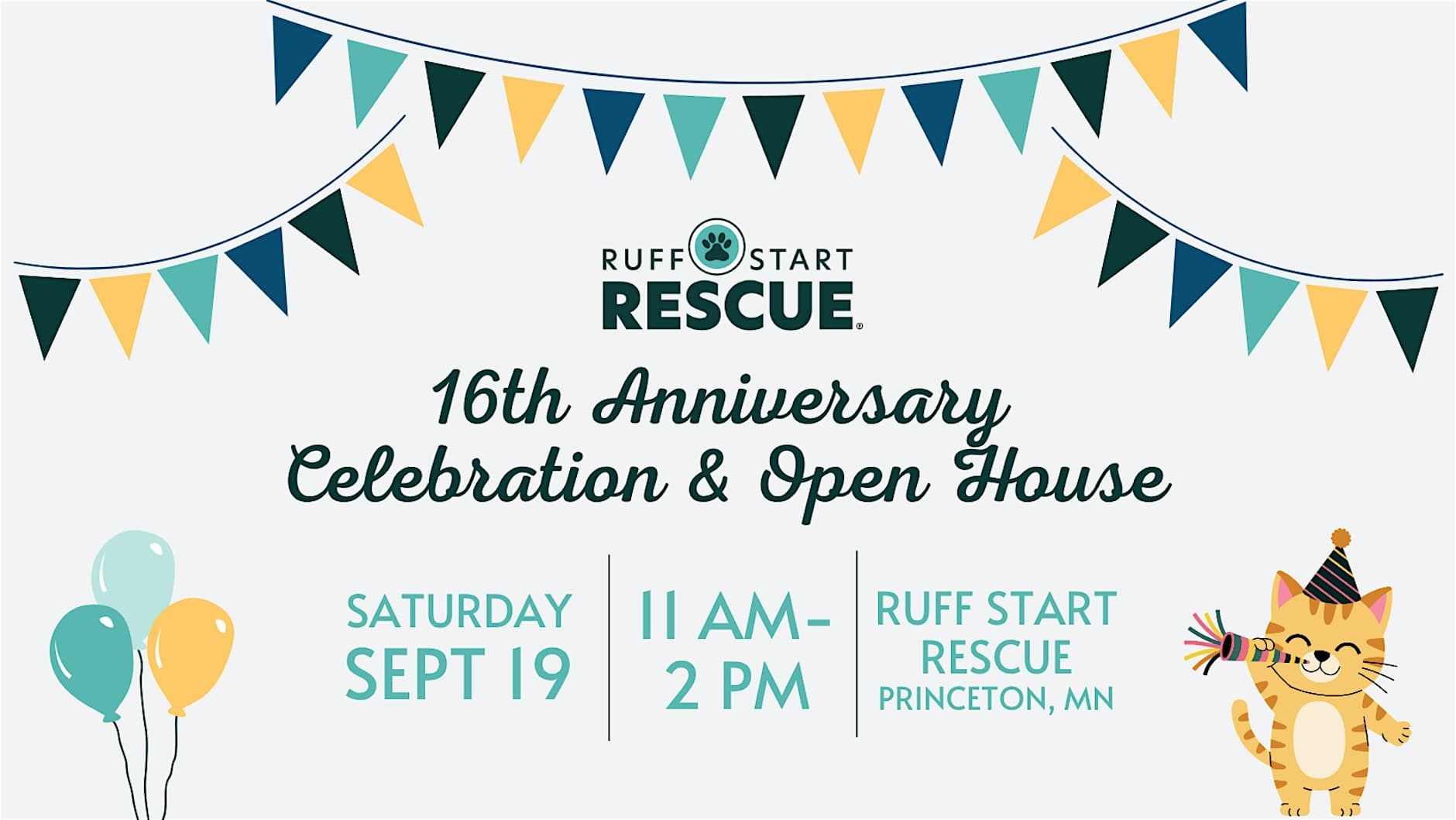 Ruff Start Rescue's 16th Anniversary Celebration & Open House