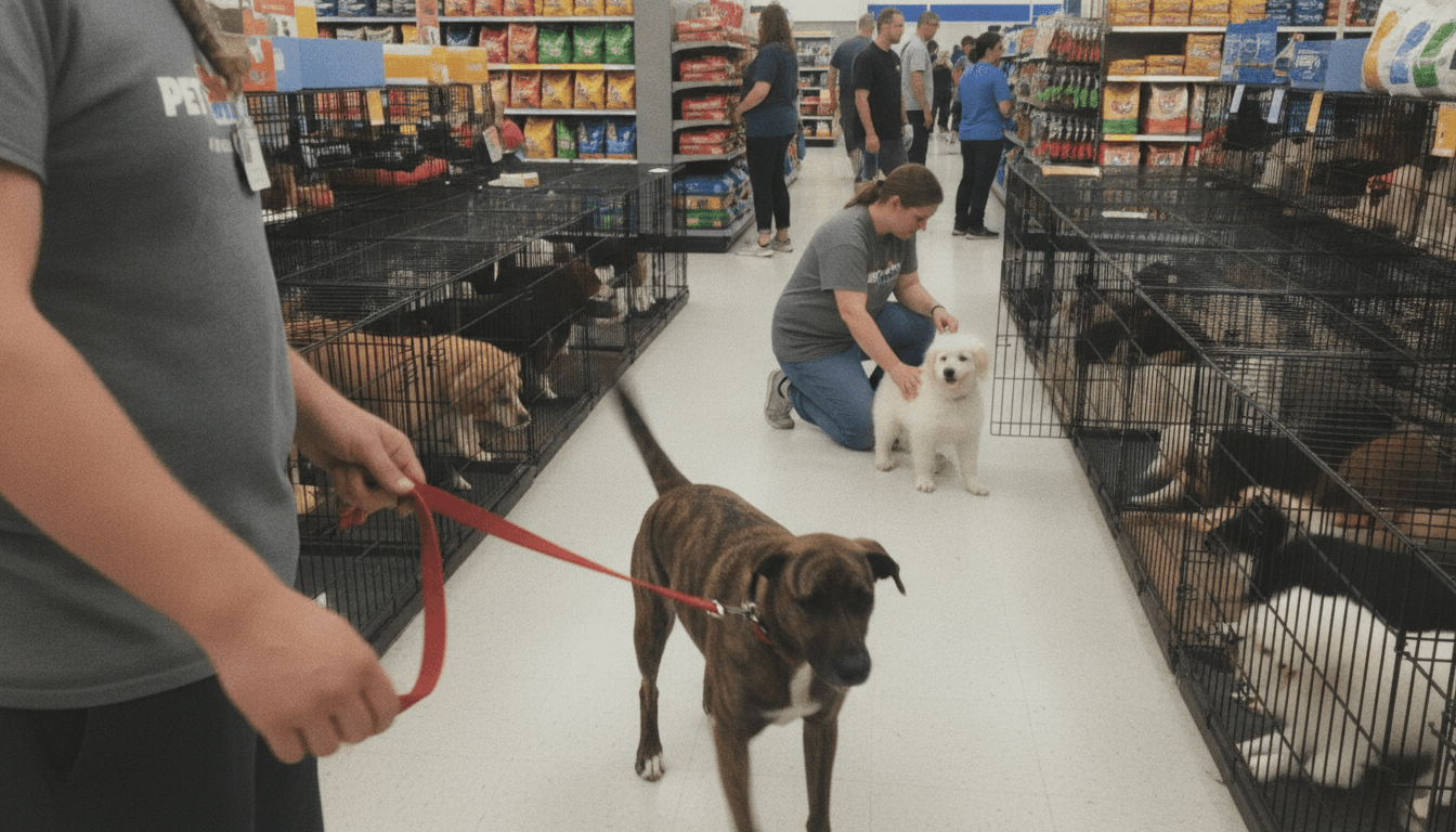 Ruff Start Rescue Adoption Day at St. Louis Park PetSmart