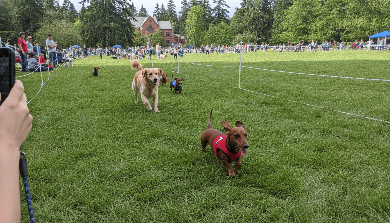 Wiener Dog Races & Family Fun