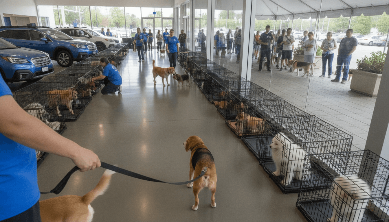 NYC ACC Adoption Event at Koeppel Subaru