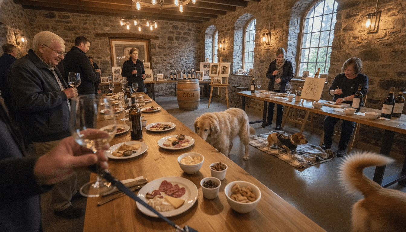 Old Dog Haven 2027 Calendar Release & Wine Tasting Party