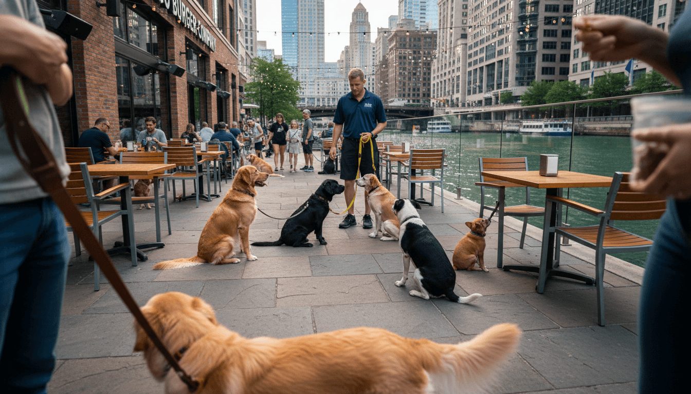 Pups on the Patio: Patio Etiquette Class for Dogs