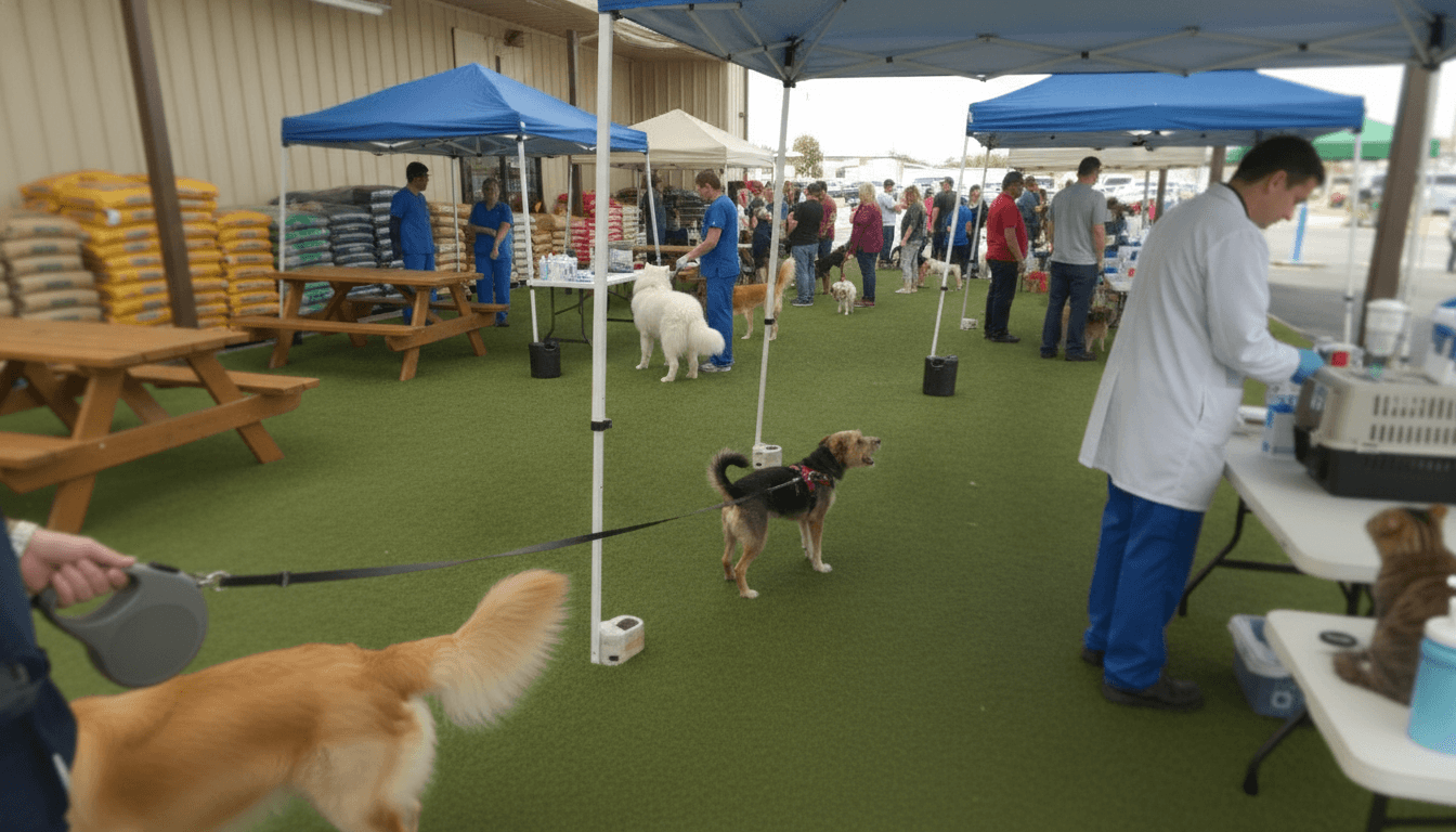 Low-Cost Cat & Dog Vaccinations at Russell Feed