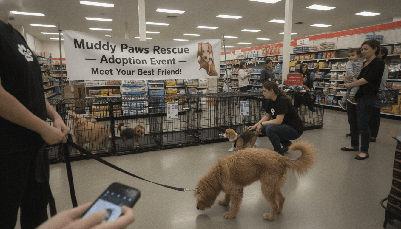 Muddy Paws Rescue Adoption Event – Petco Sheepshead Bay