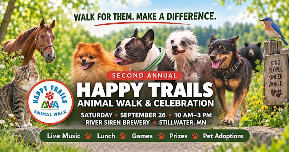 2nd Annual Happy Trails Animal Walk and Celebration
