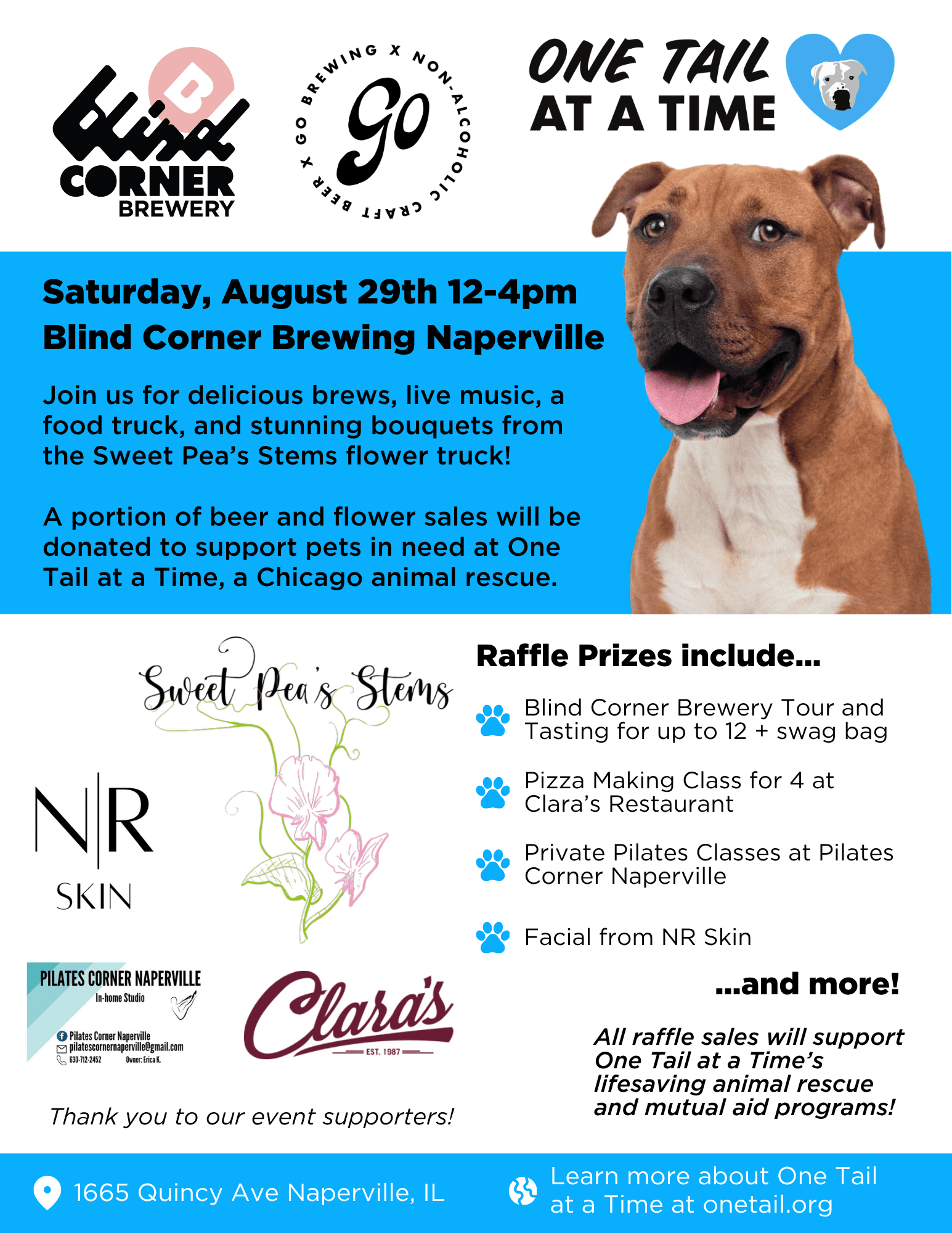 Blind Corner Brewery x One Tail at a Time
