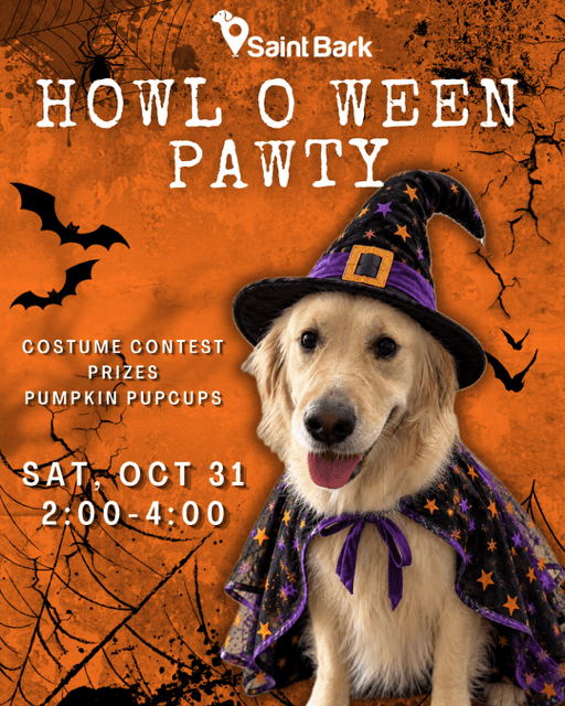 Howl-o-Ween Pawty at Saint Bark