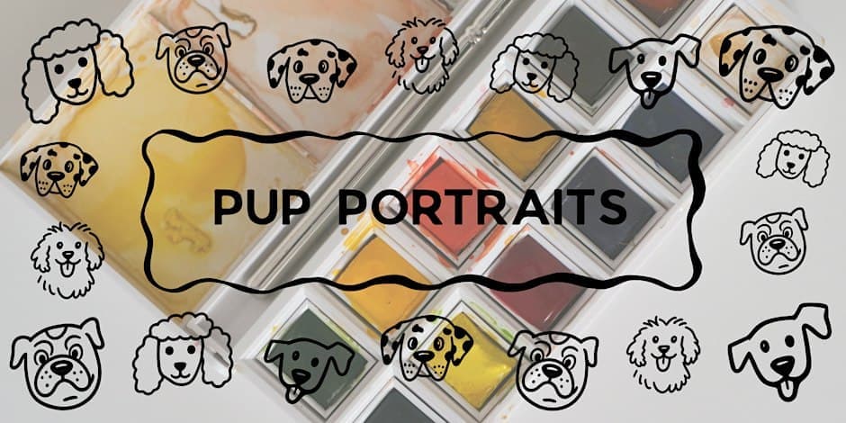 Pup Portraits at Layla & Ringo's