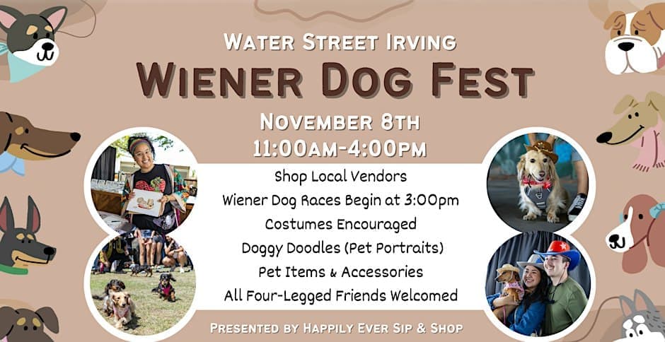 Irving Wiener Dog Fest + Meet Up