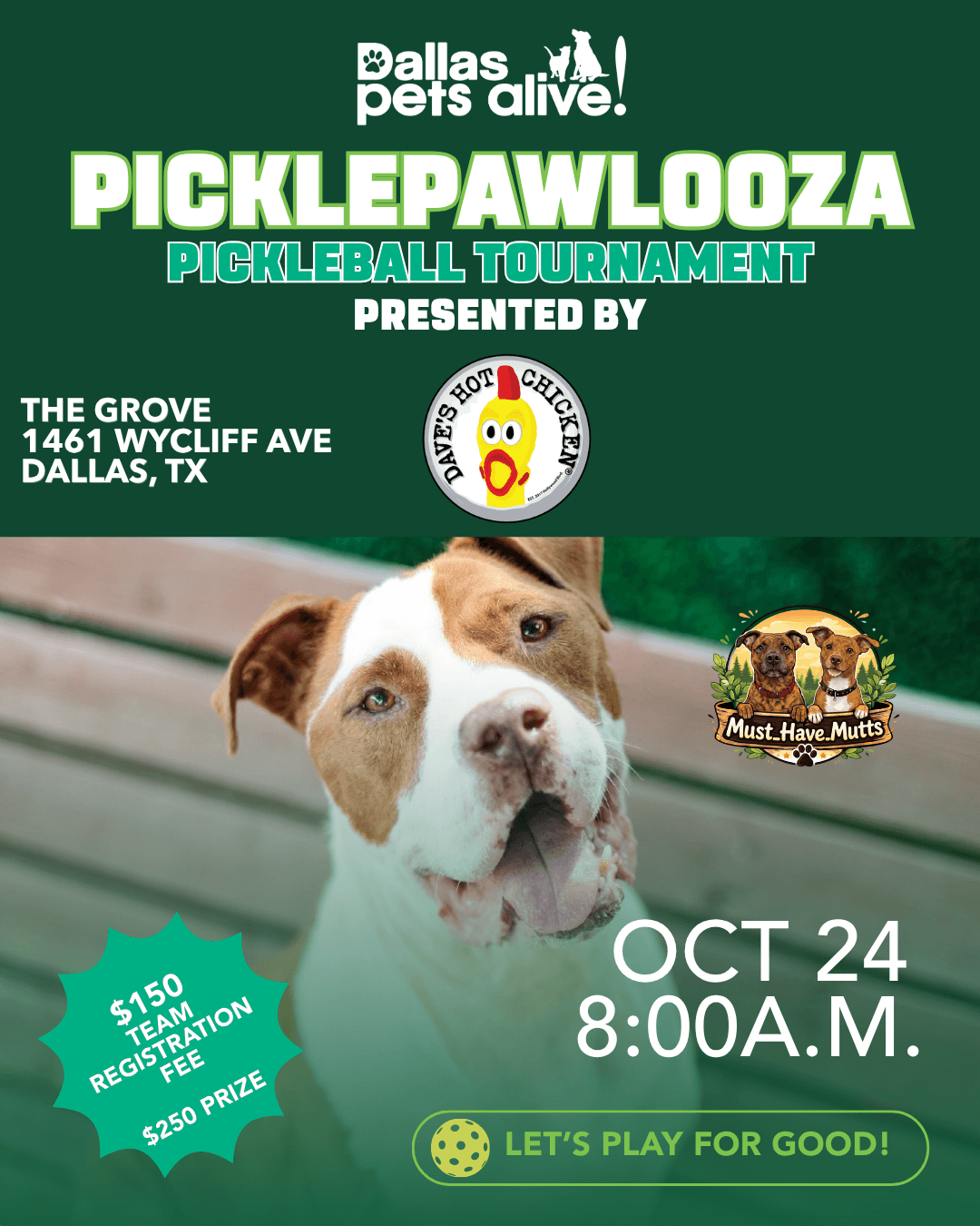PicklePAWlooza Pickleball Tournament