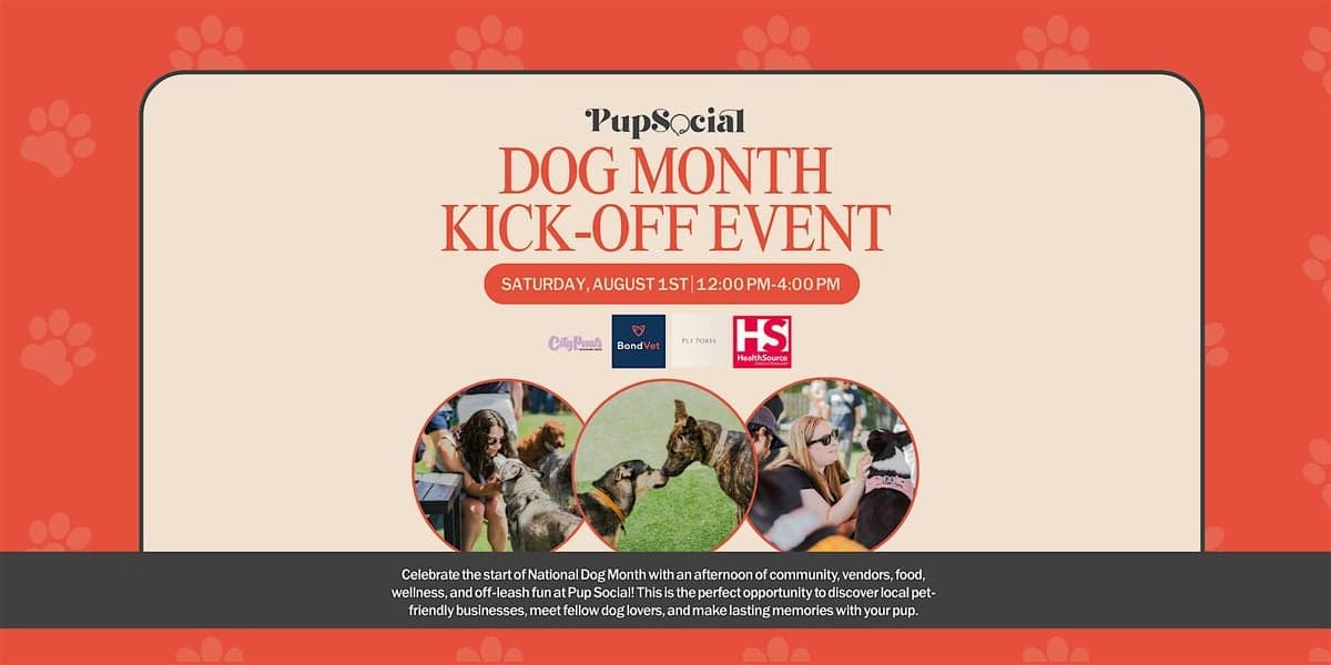 Kick off to National Dog Month!