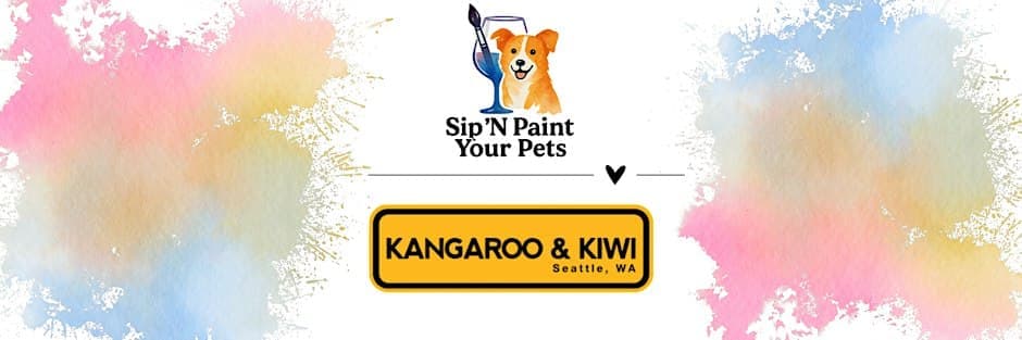 Sip 'N Paint Your Pets – Kangaroo & Kiwi