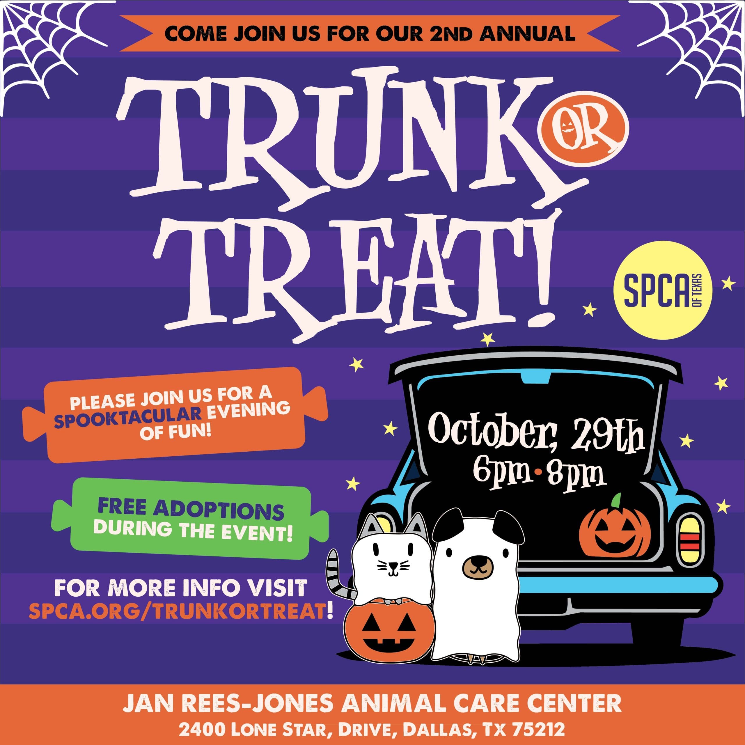 Trunk or Treat at the SPCA of Texas!