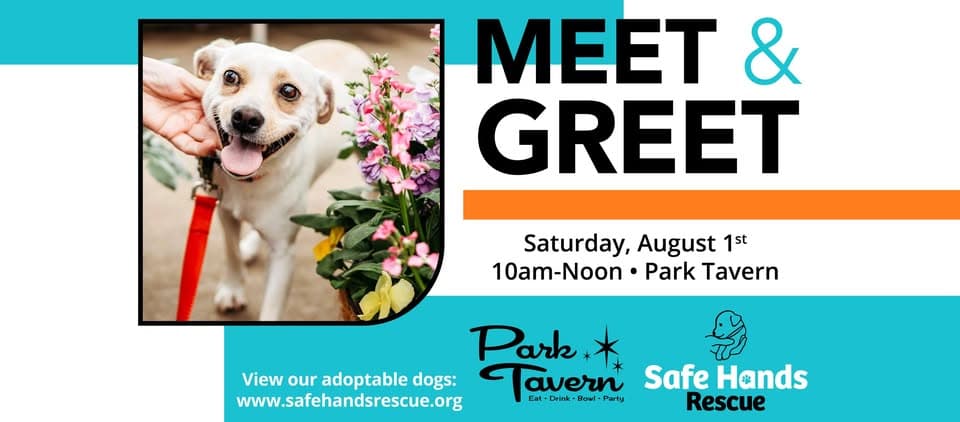 Safe Hands Rescue Meet & Greet at Park Tavern