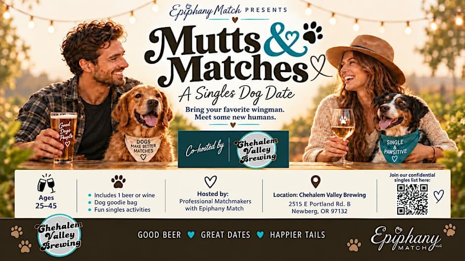 Mutts & Matches — A Singles Dog Date (Ages 25–45)