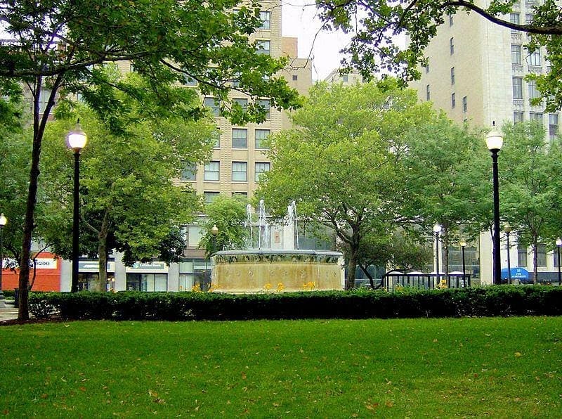 Grand Circus Park Dog Park