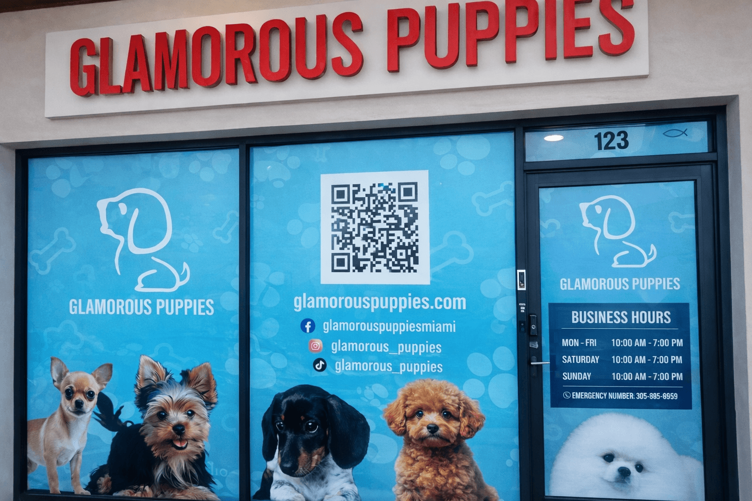 Glamorous Puppies