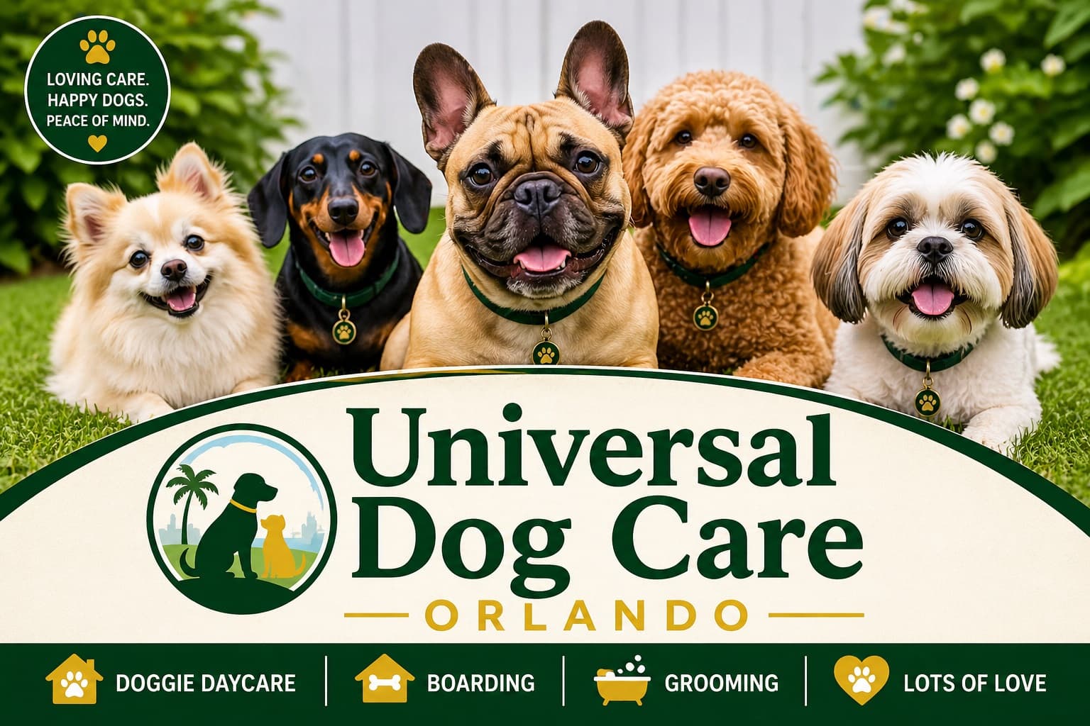 Universal Dog Care Orlando, Dog Care and Dog Boarding