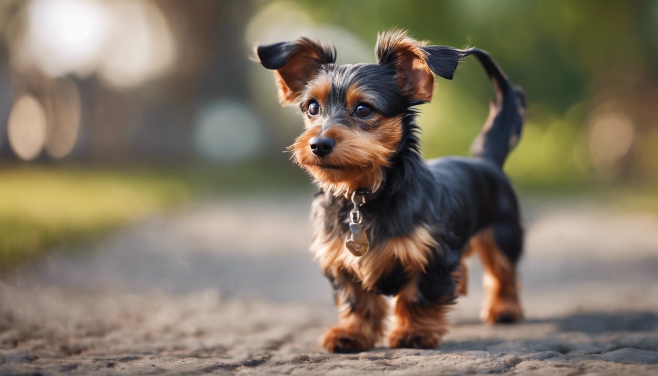 Doxieshire Sidewalk Dog